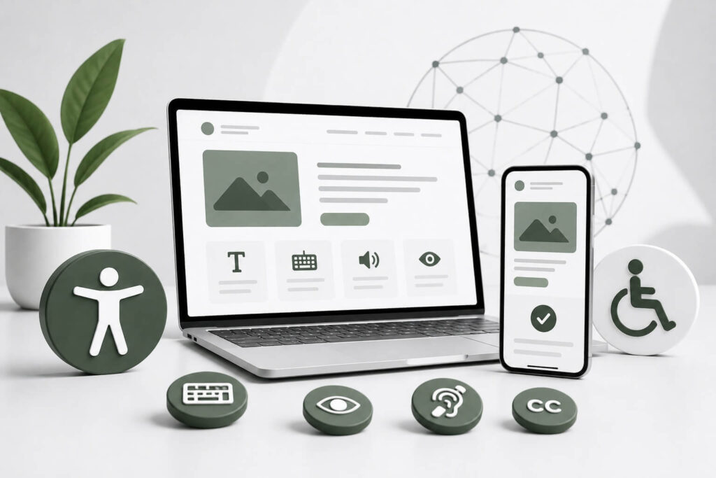 Barrierefreie Website