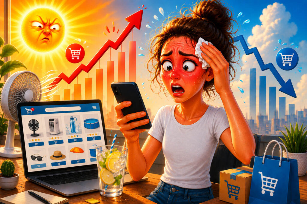 Hitzewelle Deutschland Onlineshop Verkaufszahlen